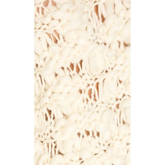 For Love & Lemons Mademoiselle Popover Sweater Creme - Picture 7 of 10